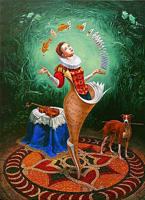 Michael CHEVAL ~ Magic Music - Catherine La Rose (33) (509x700, 555Kb)