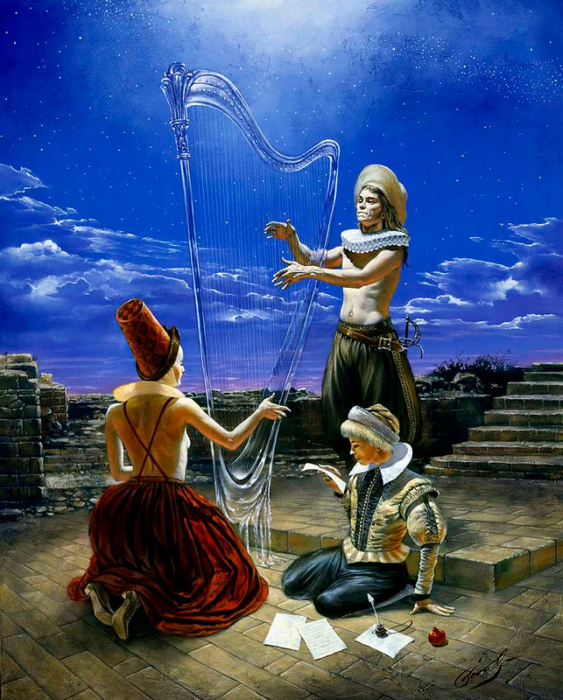 Michael CHEVAL ~ Magic Music - Catherine La Rose (39) (563x700, 488Kb)