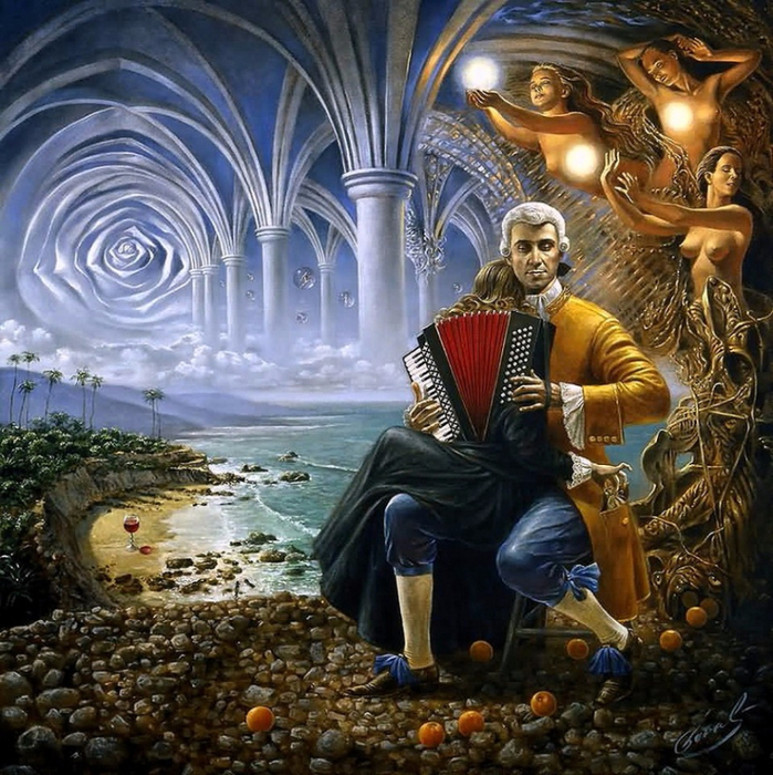 Michael CHEVAL ~ Magic Music - Catherine La Rose (70) (699x700, 575Kb)