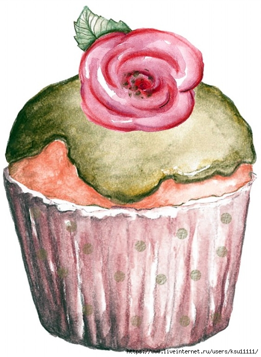 cupcake rose (512x700, 246Kb)