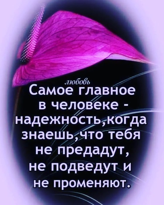 Самое главное в человеке надежность картинки