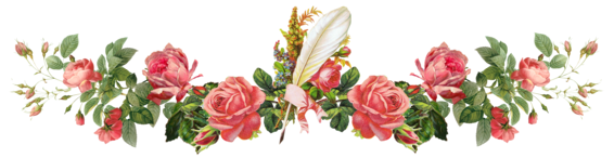 цветочный с пером (566x146, 107Kb)