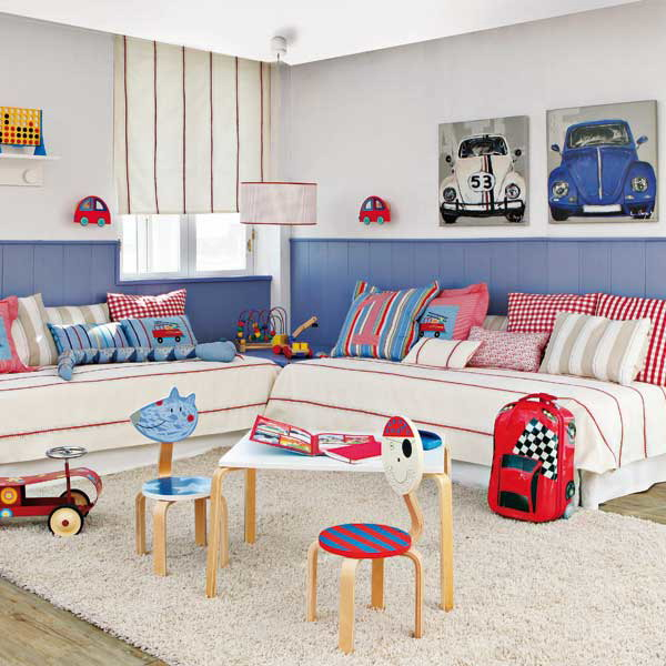 Детская комната для двоих детей. Дизайн интерьера (9) (600x600, 215Kb)