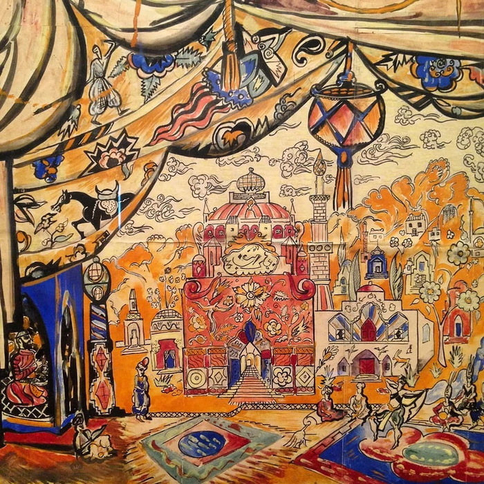 Лев бакст эскизы декораций