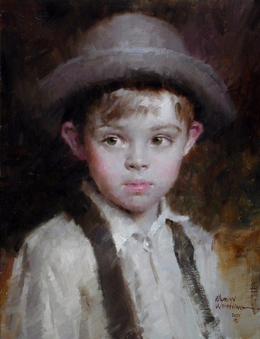 Морган Вестлинг мальчик в шляпе (536x700, 107Kb)