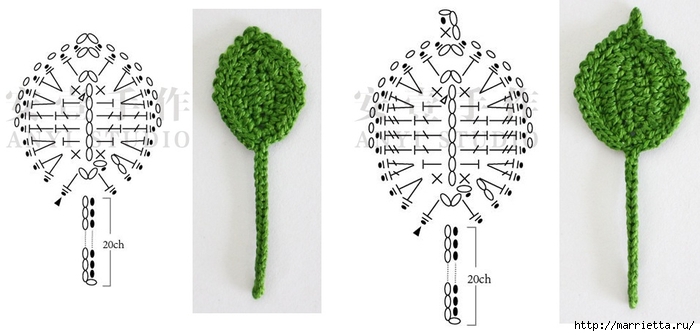 Миниатюрные цветочки крючком в технике амигуруми (30) (700x336, 134Kb)