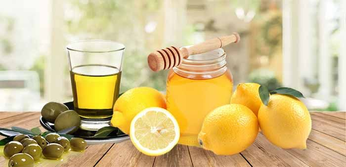 Мед оливковое масло лимоны