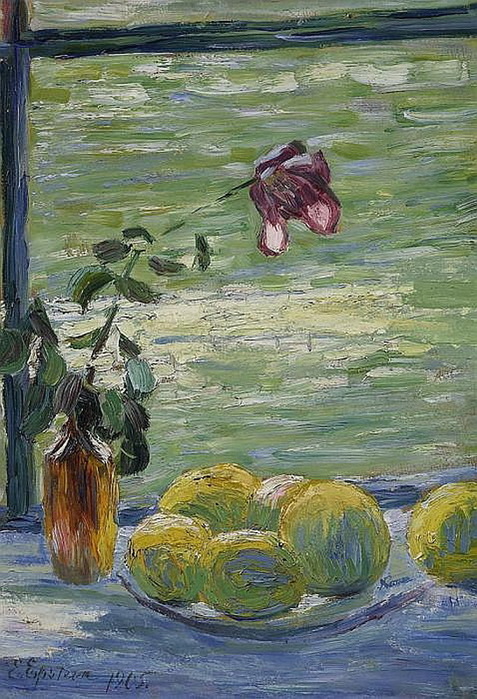 1905 Still life with flowers and fruits. , . 48 x 33,5cm.  Van Ham Kunstauktionen, ʸ 2007. (477x700, 165Kb)