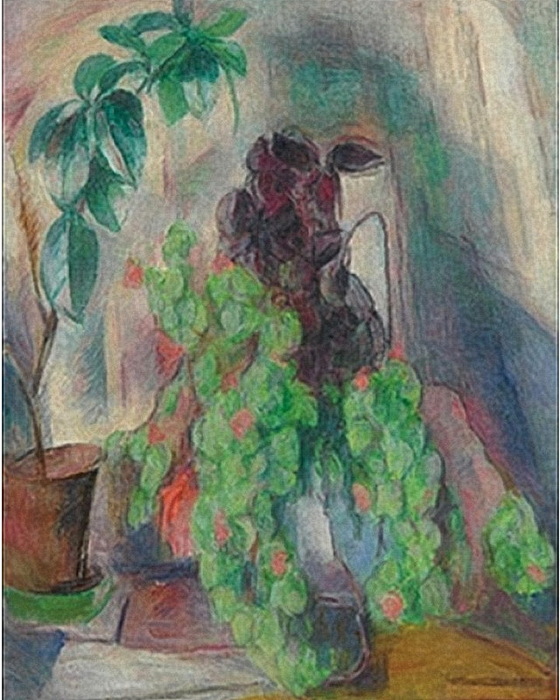 1950 Still-life with grapes. , . 65 [ 50 .  Macdougall (560x700, 143Kb)