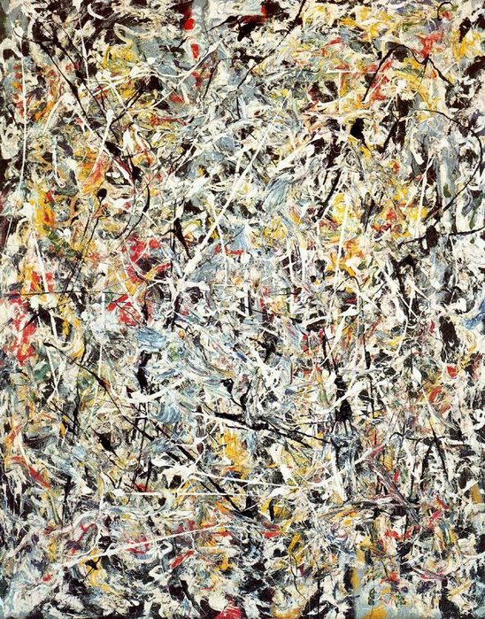   . White Light. 1954 Oil, enamel and aluminium paint on canvas. 122 x 96,9 cm. (548x700, 185Kb)