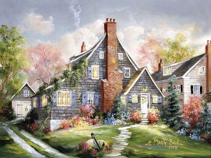 e3b00897b077794a581083035d62349f--storybook-cottage-art-houses (700x525, 404Kb)