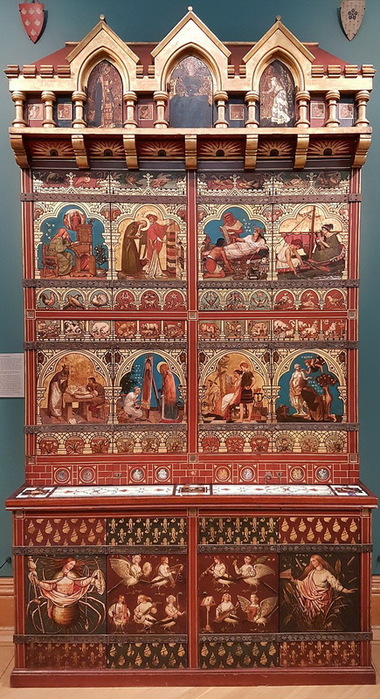 1859-1862 The_Great_Bookcase,_front_view,_Ashmolean_Museum,_Oxford (380x700, 159Kb)