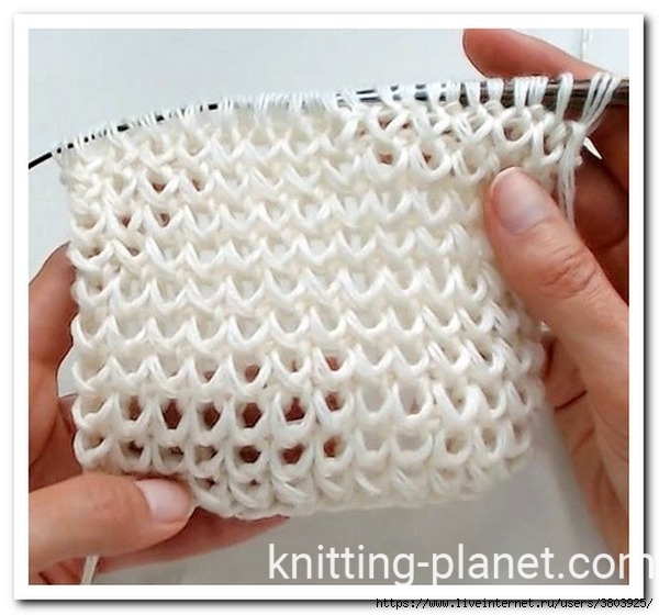 3D узор для шарфов - один из самых моих любимых