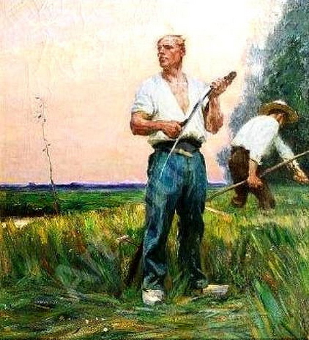 Косарь соловей тематика. Arthur Kampf. Артур кампф художник. Arthur Kampf 1864-1950. Arthur Kampf 1930.