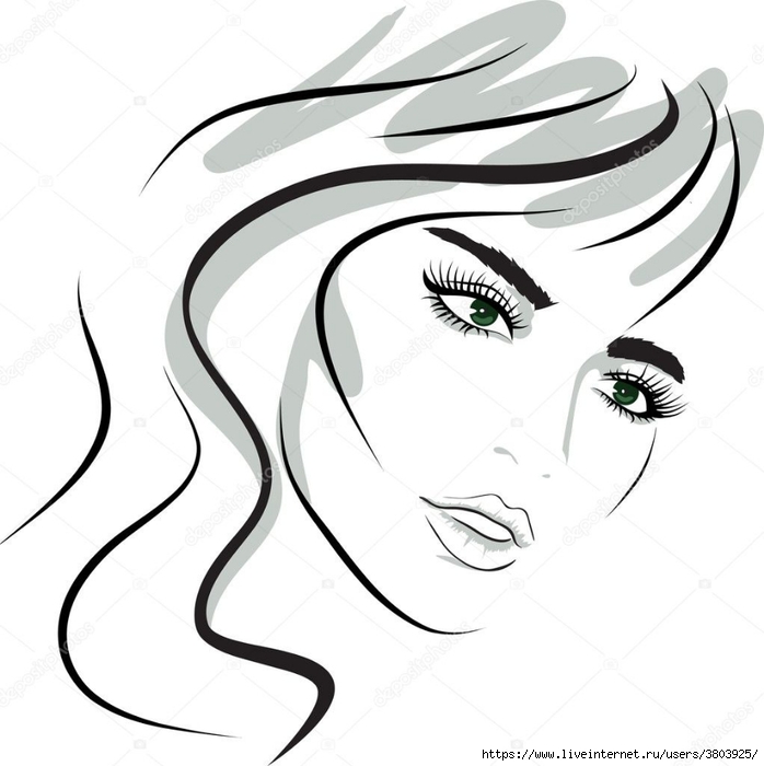 depositphotos_5590750-stock-illustration-beauty-girl-face-design-elements (698x700, 170Kb)