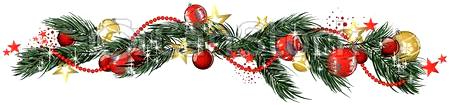 ?nbsp;ождество  christmas-garland-banner-clip-art-vector_csp48650761 (450x105, 53Kb)