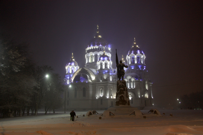 Ночной новочеркасск фото