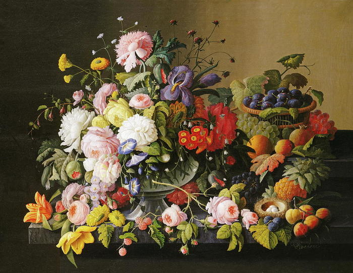 3-still-life-flowers-and-fruit-severin-roesen (900x742, 88Kb)
