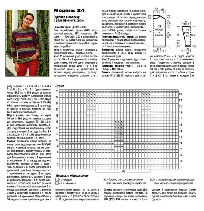 Схема женского свитера с горлом спицы. Схема вязания полосатого свитера спицами для женщин. Женский свитер в полоску спицами схема. Схемы вязания полосатых кофт спицами. Свитер в полоску женский спицами схемы и описание.