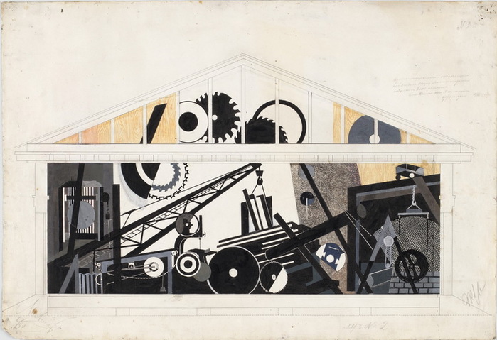 1923 . . . , , , . 61.3 × 89.2 cm. (700x479, 104Kb)