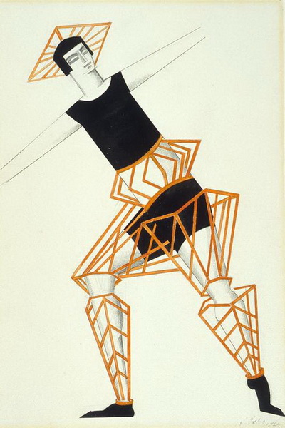 1924  - male character  - , , , . 48.3 x 33cm McNay Art Museum. (400x600, 93Kb)