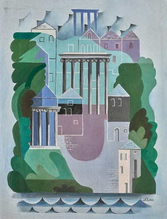 1925-1928 . , . 64.8 x 73cm. (532x700, 133Kb)