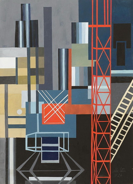 1927 CONSTRUCTIVIST STAGE. , . 51 by 37 cm. - 2011 (2) (505x700, 128Kb)