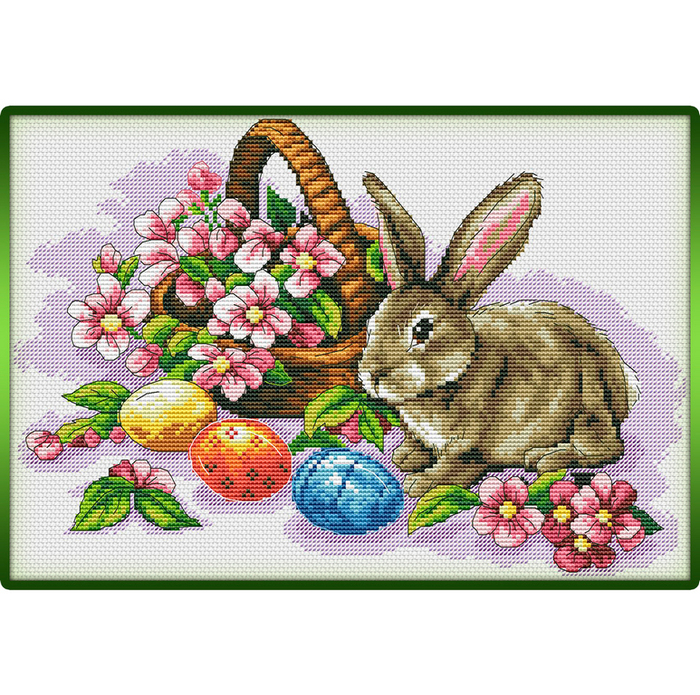 Wielkanocny zajaczek (700x695, 603Kb)