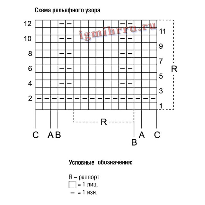 Двухцветный свитер для мальчика спицами схема