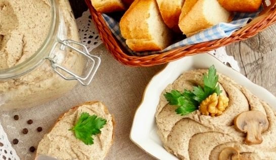 Грибная кухня паштет