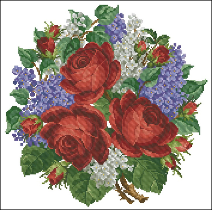 ems-087-roses-and-lilacs-bouquet (700x696, 509Kb)
