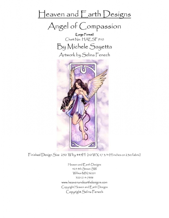 7309139_Angel_of_Compassion_Large_Chart_Pack (540x700, 131Kb)