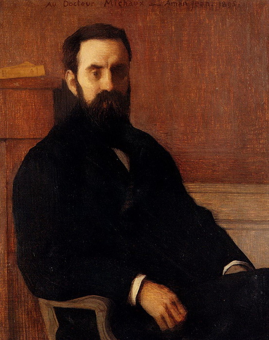 1895 Portrait of Dr. Michaux. Х, м. 91,5 x 73,6 cm (553x700, 144Kb)