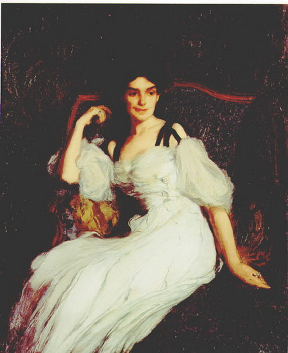 1902 Ritratto di donna (La signora Ernest Chausson) arte (573x700, 98Kb)