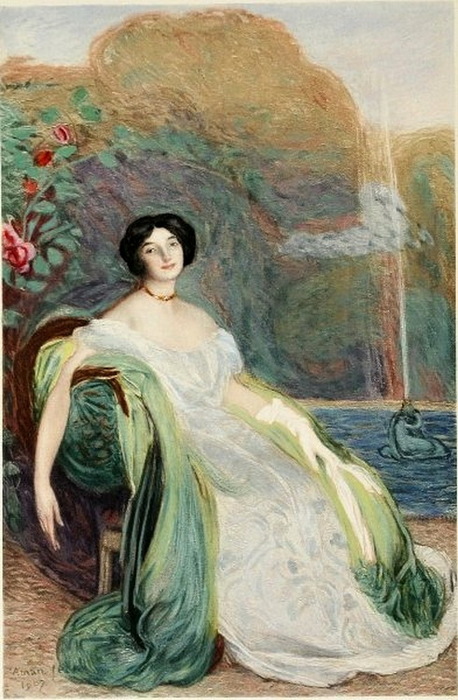 1907 Portrait of Mademoiselle V. G. Х, м. 193,7 x 127,6 cm. Салон 1908 г. Аук Kaminski Auctions, Beverly, MA, US 2018 (458x700, 130Kb)