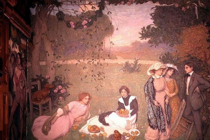 1910 Обед на траве. Х, м. Musee des Arts Decoratifs, Paris, France (700x467, 130Kb)