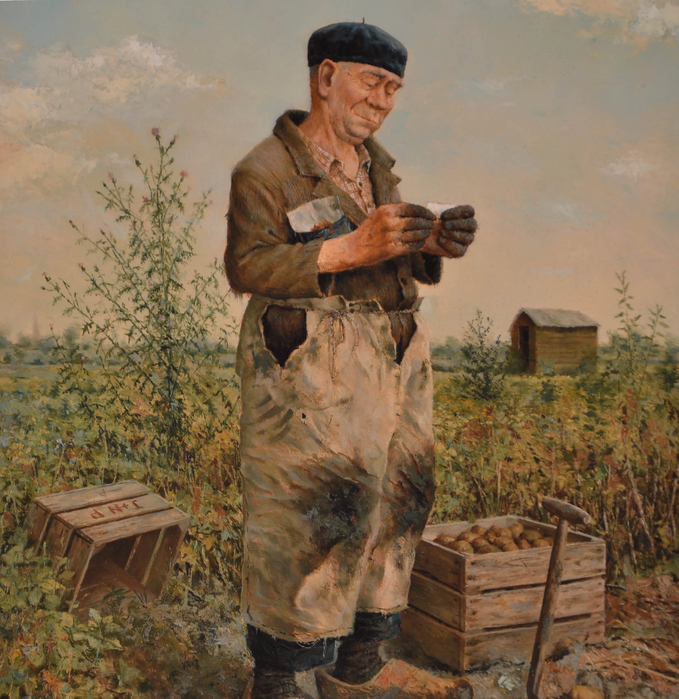 Marius van dokkum художник картины