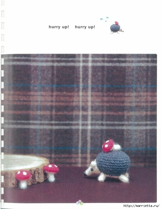 Игрушки АМИГУРУМИ крючком. Японский журнал со схемами (12) (540x700, 233Kb)