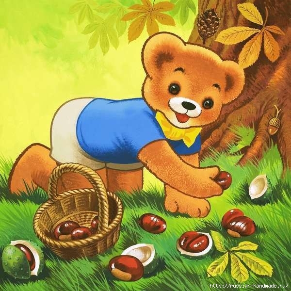 Веселые иллюстрации с мишками от Уильяма Фрэнсиса Phillipps (23) (600x600, 210Kb)