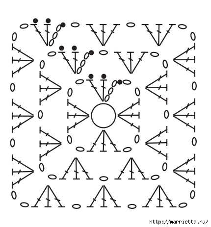 Коврик «Геометрия уюта» крючком (6) (430x463, 85Kb)
