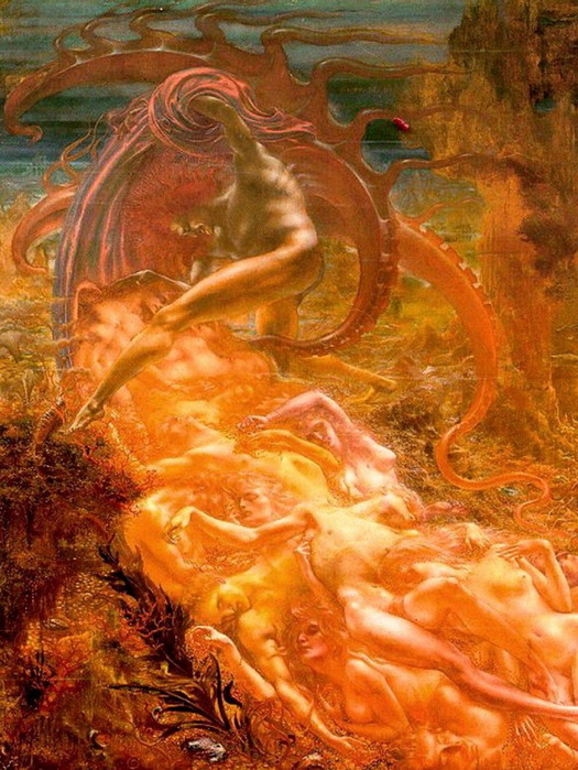 Jean delville сфинкс изображение