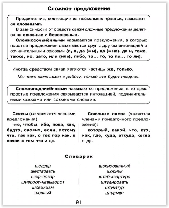 Русский язык все правила с 1 по 5 класс в таблицах и схемах