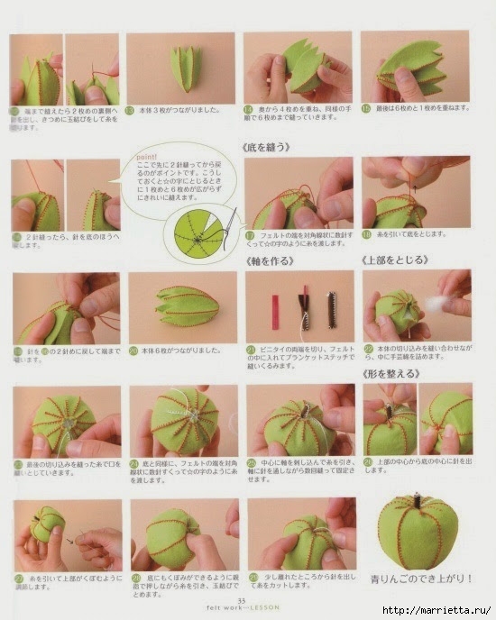 Текстильные фрукты и овощи. Японский журнал (16) (550x688, 223Kb)