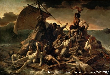 1280px-JEAN_LOUIS_THÉODORE_GÉRICAULT_-_La_Balsa_de_la_Medusa_(Museo_del_Louvre,_1818-19) (448x306, 101Kb)