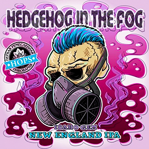Hedgehog In the Fog. Idaho Gem (300x300, 217Kb)