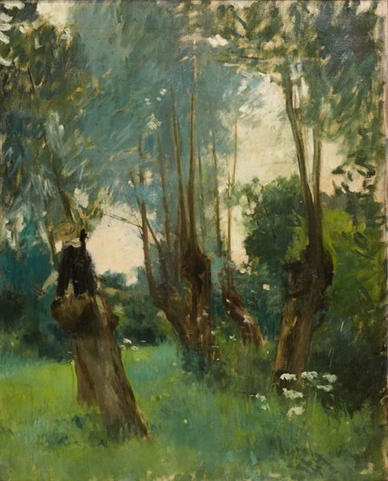 1883 Paysage de sous-bois à Seine-Port,    (565x700, 131Kb)