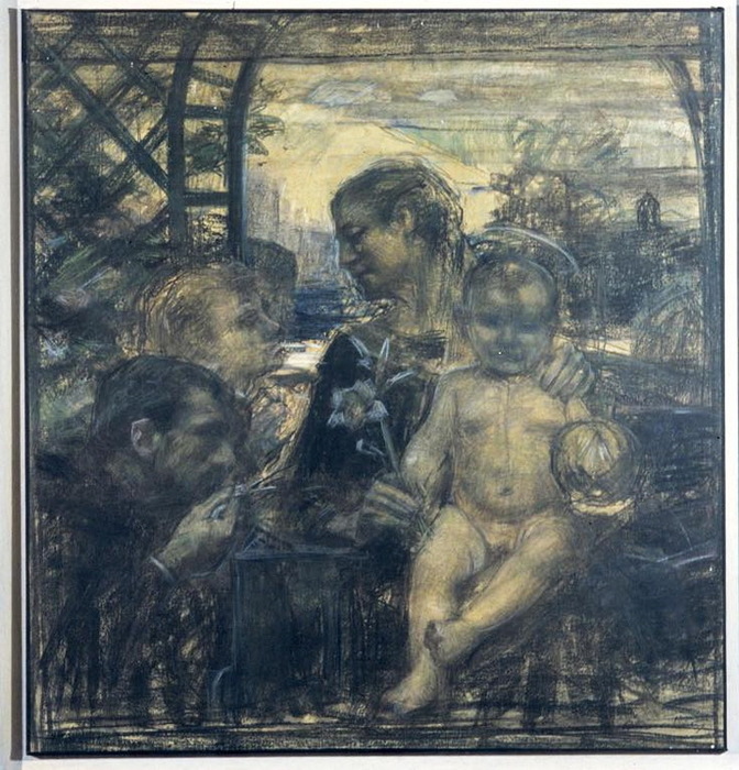 1890 Vierge aux donateurs, (  ).    (672x700, 181Kb)