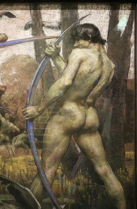 1895 Les Tireurs à l'arc, , . 137,5  227,5 cm.  4 (459x700, 147Kb)