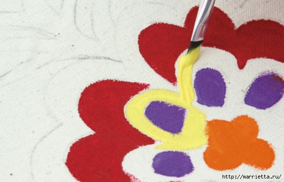 Цветочная роспись летних сумок. Мастер-класс (10) (578x371, 125Kb)