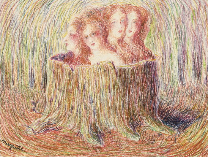 1945-1946 Jeunes_Filles_a_l'Arbre. , . . 23.2 x 30.3 cm. . De Vuyst October 27th 2012. sold for Euro 250,500.00 (700x529, 247Kb)